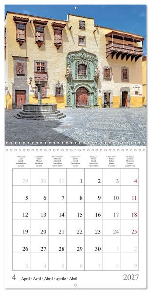 Produktbild: Canary Islands - Volcanic Beauties (Wall Calendar 2027 12 &times; 12 Inch) CALVENDO 12 Month Wall Calendar