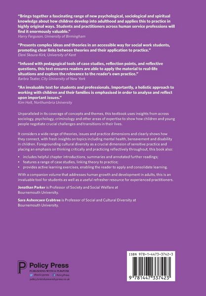 Produktbild: Human Growth and Development in Children and Young People