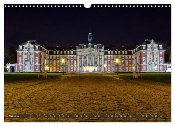 Produktbild: M&uuml;nster - Historische Stadt mit jungem Gesicht (Wandkalender 2026 DIN A3 quer), CALVENDO Monatskalender
