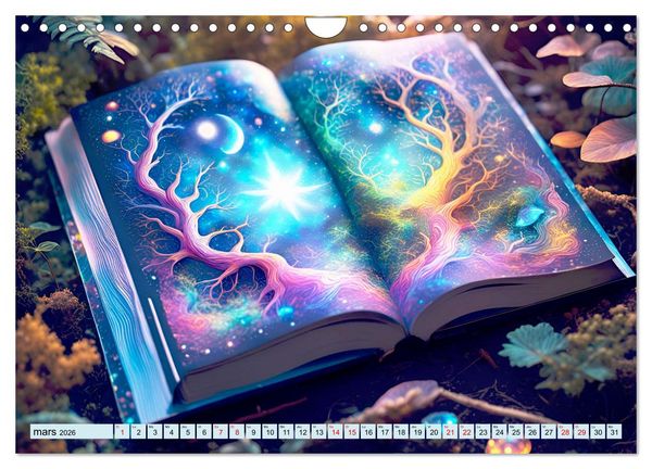 Produktbild: Univers magique (Calendrier mural 2026 DIN A4 vertical), CALVENDO calendrier mensuel