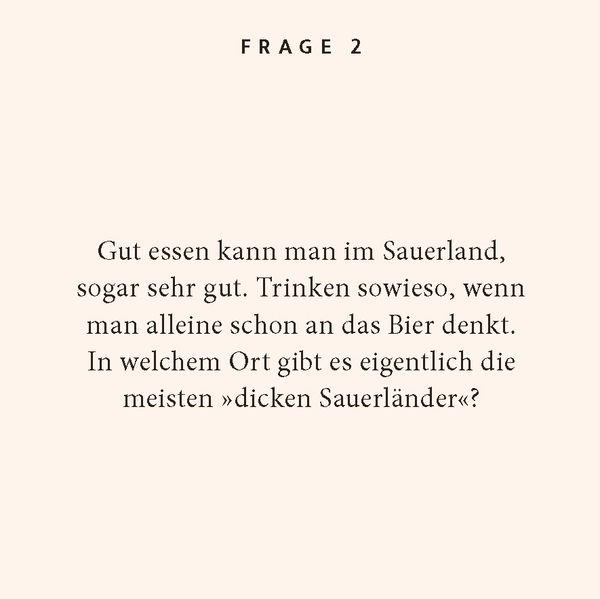 Produktbild: Sauerland-Quiz