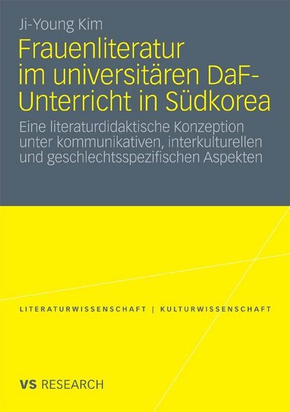 Produktbild: Frauenliteratur im universit&auml;ren DaF-Unterricht in S&uuml;dkorea