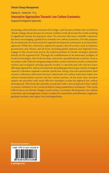 Produktbild: Innovative Approaches Towards Low Carbon Economics