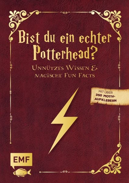 Bist du ein echter Potterhead? - Unnützes Wissen und magische Fun Facts, Taschenbuch von Janika Krichtel, Edition Michael Fischer / EMF Verlag,