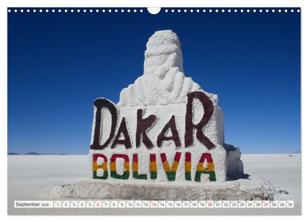 Produktbild: Bolivien - Unterwegs im Hochland (Wandkalender 2026 DIN A3 quer), CALVENDO Monatskalender