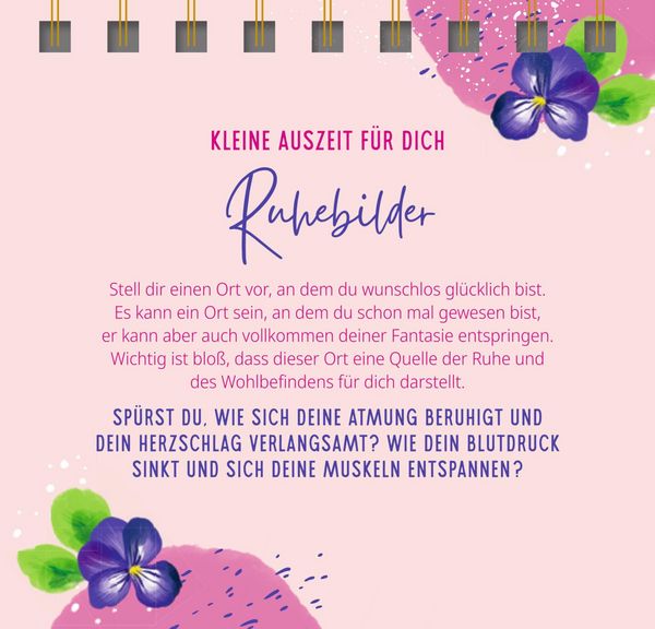 Produktbild: Kl. Spiralaufstellbuch: Kleine Auszeiten