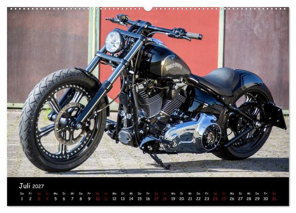 Produktbild: Best of Custom- and Showbikes Kalender (hochwertiger Premium Wandkalender 2027 DIN A2 quer), Kunstdruck in Hochglanz