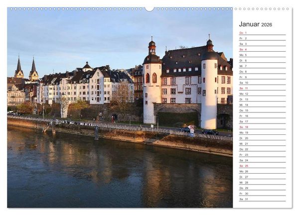 Produktbild: Bildsch&ouml;n - Die Mosel (hochwertiger Premium Wandkalender 2026 DIN A2 quer), Kunstdruck in Hochglanz