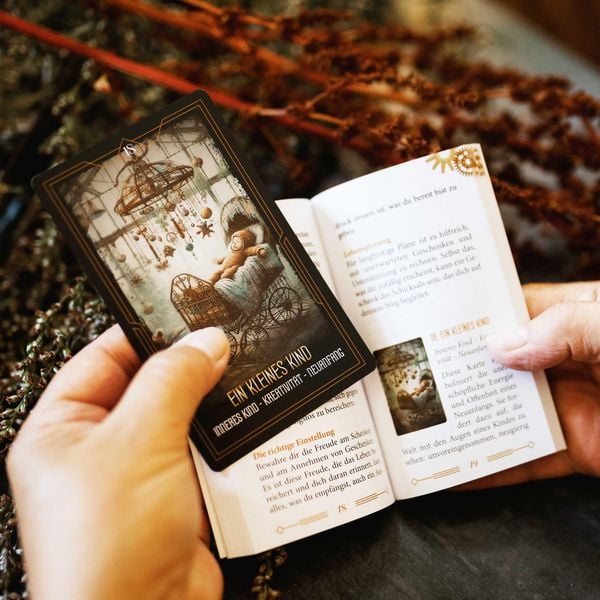 Produktbild: Steampunk Kipper - 36 Kipperkarten und 144-seitiges Booklet (Cyberpunk)