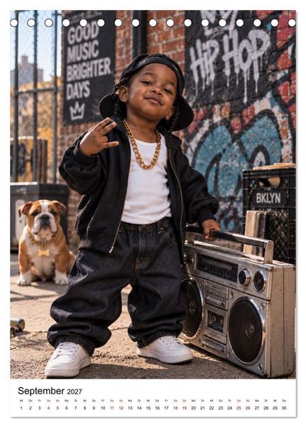 Produktbild: Baby Beats (Tischkalender 2027 DIN A5 hoch), CALVENDO Monatskalender