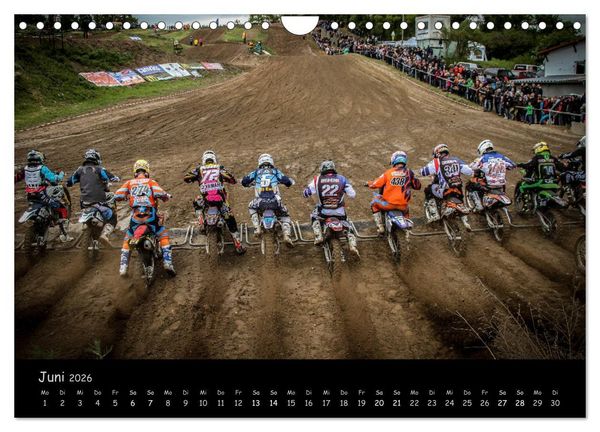 Produktbild: MX Racing 2026 (Wandkalender 2026 DIN A4 quer), CALVENDO Monatskalender