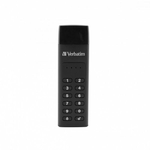 Verbatim Keypad Secure USB-Stick 64GB Schwarz 49431 USB-C®