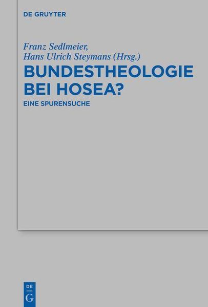 Produktbild: Bundestheologie bei Hosea?