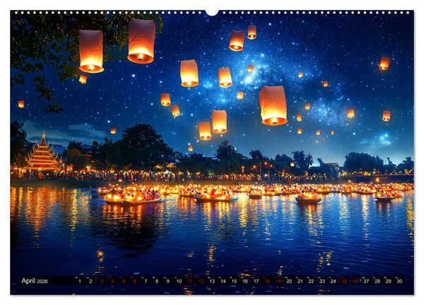 Produktbild: Festival der Kulturen (Wandkalender 2026 DIN A2 quer), CALVENDO Monatskalender