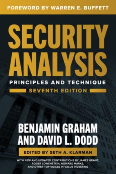Produktbild: Security Analysis, Seventh Edition: Principles and Techniques