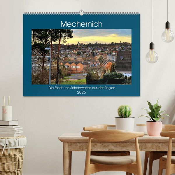 Produktbild: Mechernich - Die Stadt und Sehenswertes aus der Region (Wandkalender 2026 DIN A2 quer), CALVENDO Monatskalender