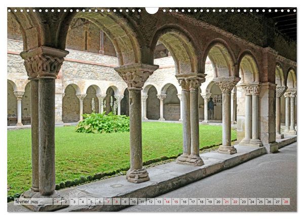 Produktbild: En pays Cathare (Calendrier mural 2026 DIN A3 vertical), CALVENDO calendrier mensuel
