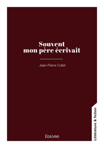Produktbild: Souvent mon p&egrave;re &eacute;crivait