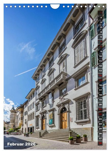 Produktbild: Stadtherz BOZEN (Wandkalender 2026 DIN A4 hoch), CALVENDO Monatskalender