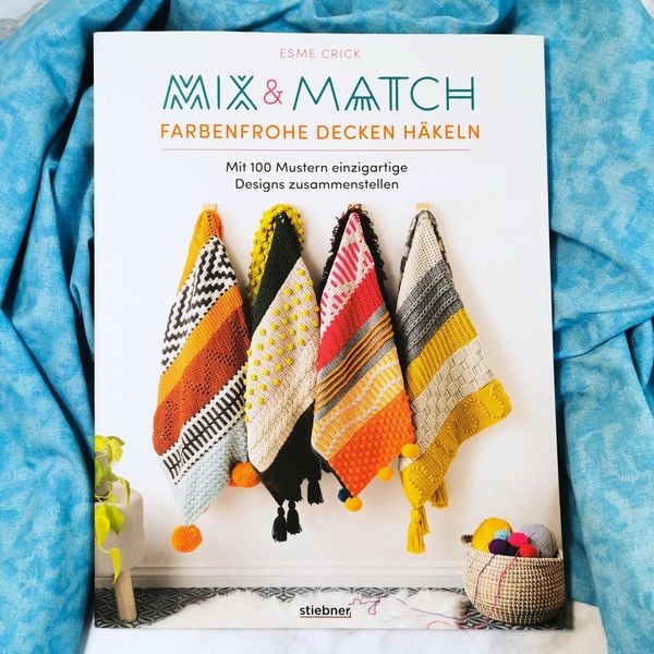 Produktbild: Mix & Match Farbenfrohe Decken h&auml;keln