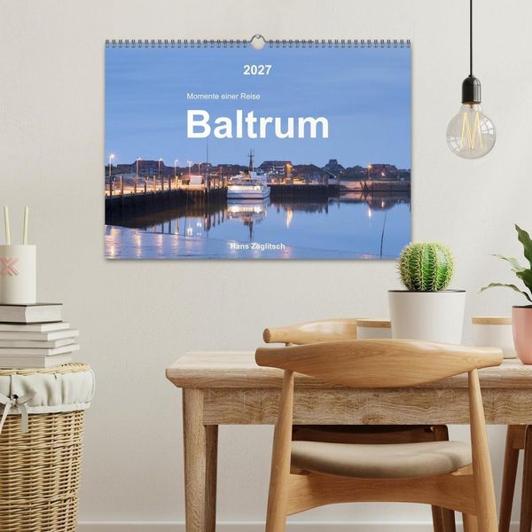 Produktbild: Baltrum - Momente einer Reise (Wandkalender 2027 DIN A3 quer), CALVENDO Monatskalender