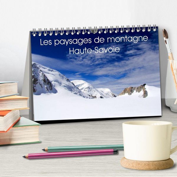 Produktbild: Les paysages de montagne Haute-Savoie (Calendrier de bureau 2026 DIN A5 vertical), CALVENDO calendrier mensuel