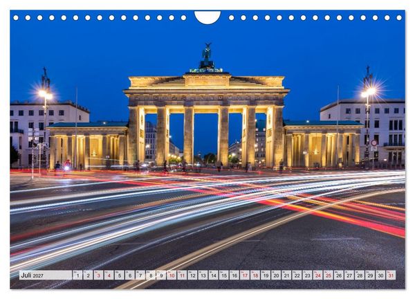 Produktbild: Berlin - Faszination bei Tag und Nacht (Wandkalender 2027 DIN A4 quer), CALVENDO Monatskalender