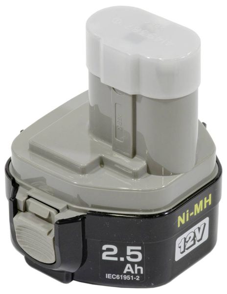 Produktbild: Makita 193100-4 1234 NiMH Werkzeug-Akku 12V 2.5Ah NiMH