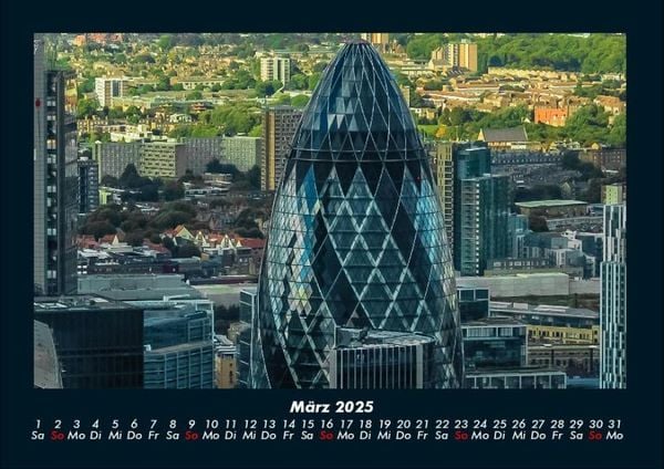 Produktbild: Architektur - Hochh&auml;user 2025 Fotokalender DIN A4
