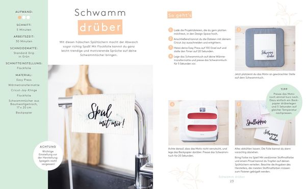 Produktbild: Plotter &ndash; Be creative! Das DIY-Buch f&uuml;r den Cricut Joy von @machsschoen