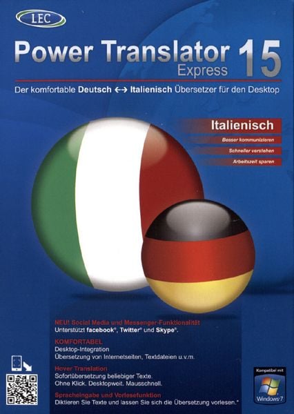 Produktbild: Power Translator 15 Express - Deutsch-Italienisch