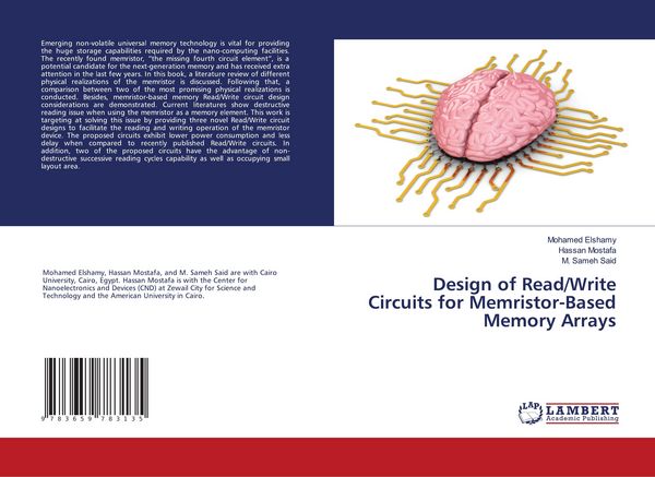 Produktbild: Design of Read/Write Circuits for Memristor-Based Memory Arrays