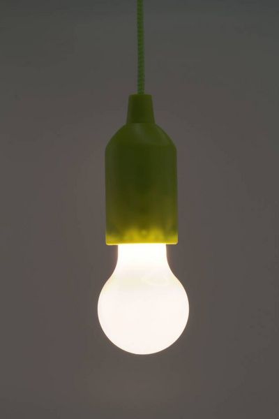 Produktbild: HyCell 1600-0175 Pull-Light PL LED Camping-Leuchte 25 lm batteriebetrieben 50 g Gr&uuml;n