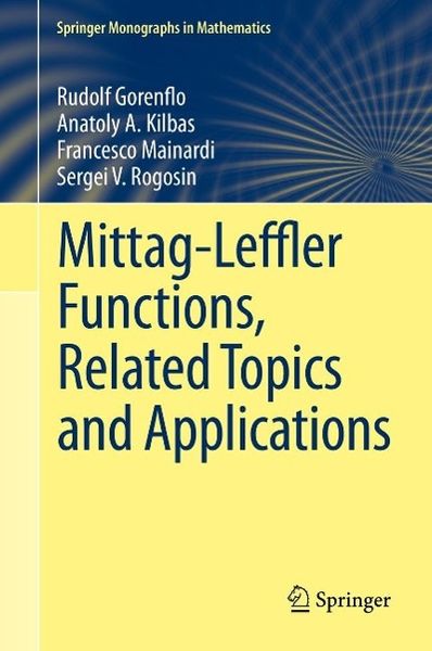 Produktbild: Mittag-Leffler Functions, Related Topics and Applications