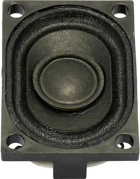 Produktbild: Visaton K 28.40 - 8 Ohm 1.6 Zoll 4cm Kleinlautsprecher 2W 8Ω Oval, Kunststoff-Membran
