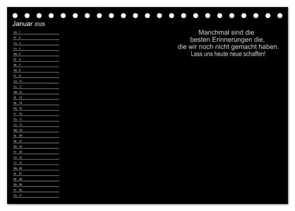 Produktbild: Mein Pers&ouml;nlicher Kalender (Tischkalender 2026 DIN A5 quer), CALVENDO Monatskalender