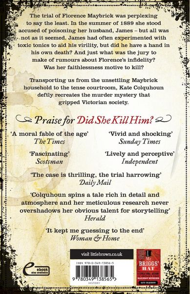 Produktbild: Colquhoun, K: Did She Kill Him?