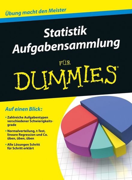 Produktbild: Aufgabensammlung Statistik f&uuml;r Dummies