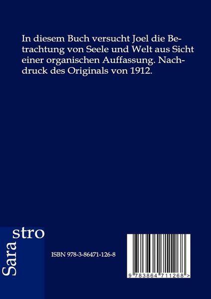 Produktbild: Seele und Welt
