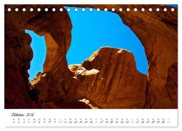Produktbild: H&ouml;hepunkte im Westen der USA (Tischkalender 2026 DIN A5 quer), CALVENDO Monatskalender