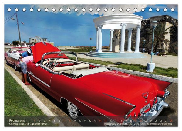 Produktbild: Oldtimer auf 5 Kontinenten (Tischkalender 2026 DIN A5 quer), CALVENDO Monatskalender