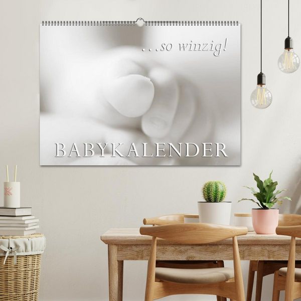 Produktbild: ...so winzig - Babykalender (Wandkalender 2026 DIN A2 quer), CALVENDO Monatskalender