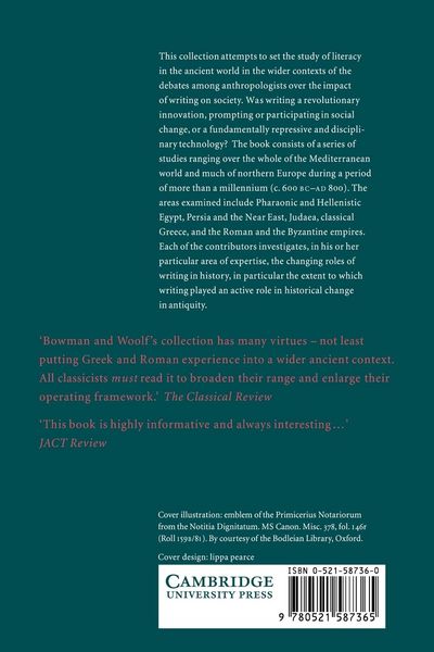 Produktbild: Literacy and Power in the Ancient World