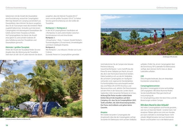 Produktbild: ACSI Campingf&uuml;hrer Europa 2026