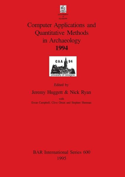 Produktbild: Computer Applications and Quantitative Methods in Archaeology 1994