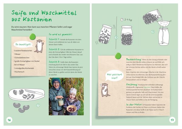 Produktbild: Kinderleichte Experimente f&uuml;r drau&szlig;en. Ab 3 Jahren