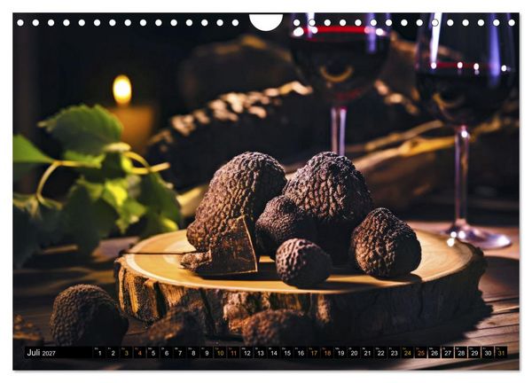 Produktbild: Tr&uuml;ffel - schwarzes Gold (Wandkalender 2027 DIN A4 quer), CALVENDO Monatskalender