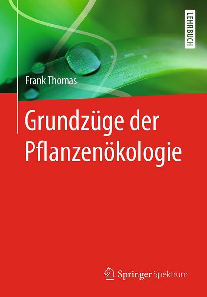 Produktbild: Grundz&uuml;ge der Pflanzen&ouml;kologie