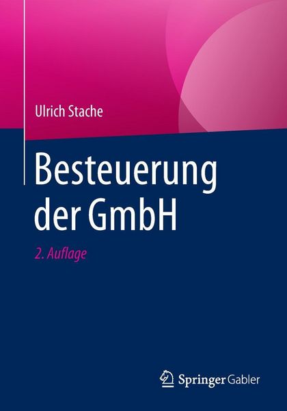 Produktbild: Besteuerung der GmbH