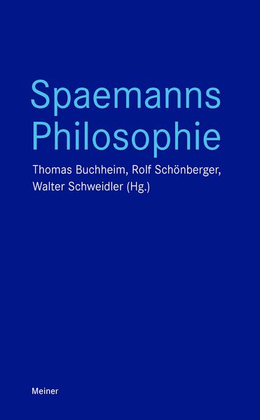 Produktbild: Spaemanns Philosophie